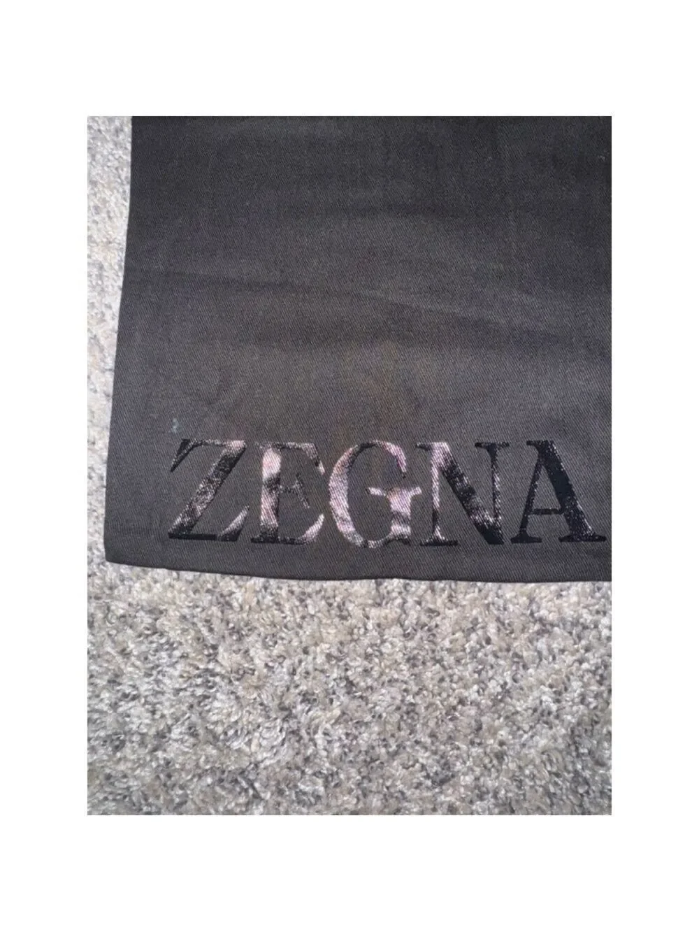 Zegna Black Standard One Size Storage Dust Bag​